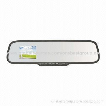 Rear-view Mirror Recorder, Supports FHD 1,080P at 30fps, H.264 Video Compression Format